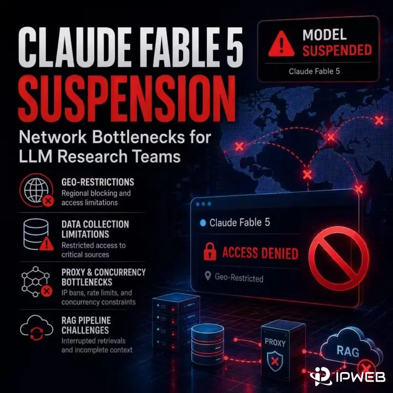 Claude Fable 5 suspension cover showing LLM network bottlenecks in AI research infrastructure