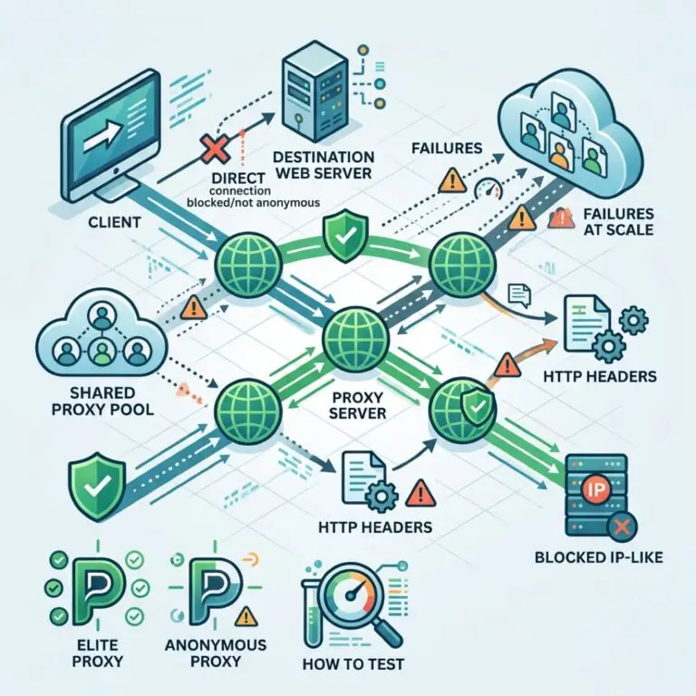 Working Principle of Anonymous Proxy