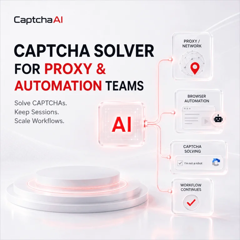 CAPTCHA Solver for Proxy & Automation Teams | CaptchaAI