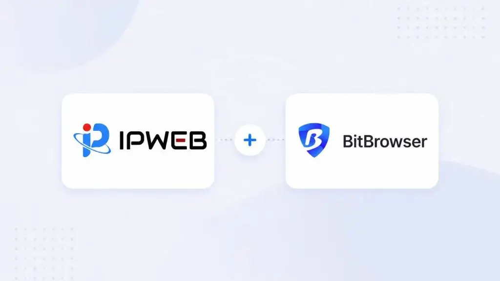IPWeb and BitBrowser integration graphic