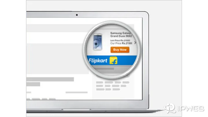 Official Flipkart Affiliate Tools illustration showing product content embedded on a website