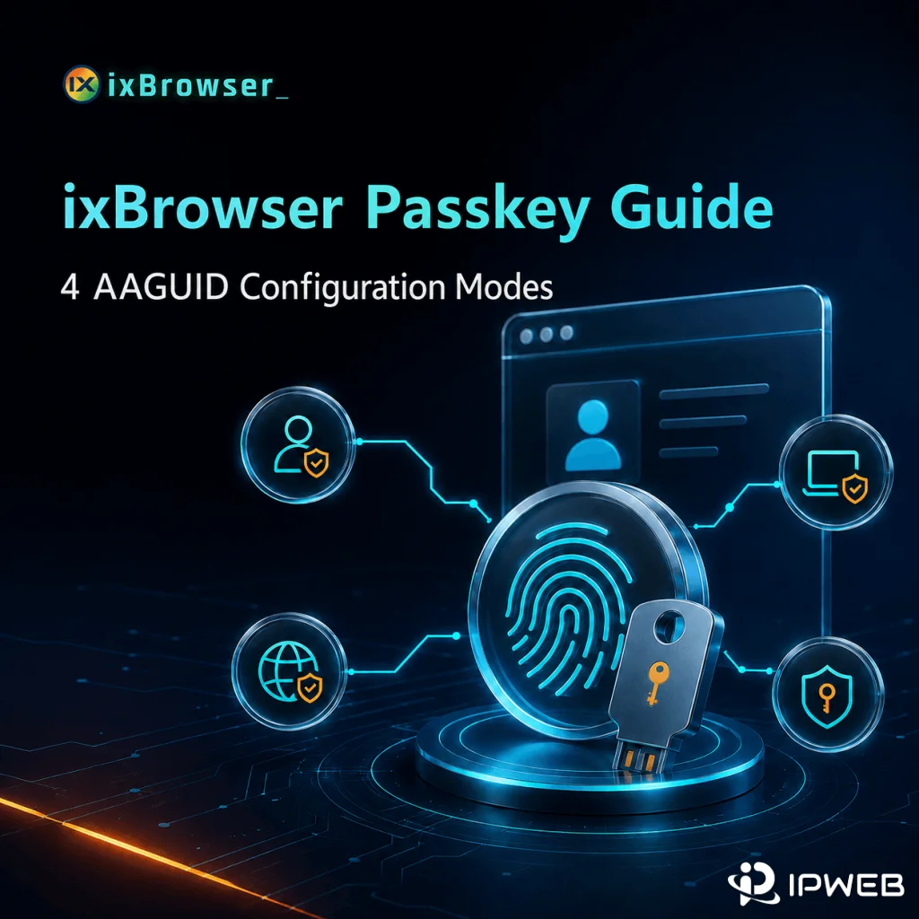 ixBrowser Exclusively Launches Passkey Module Feature