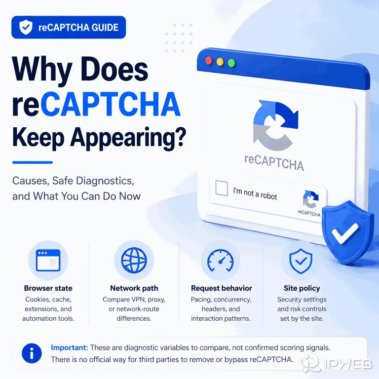 Why reCAPTCHA keeps appearing and safe ways to diagnose repeated verification
