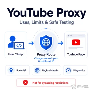 YouTube proxy guide for route testing, regional QA, and network diagnostics