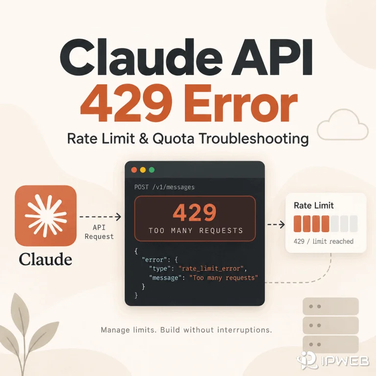 Claude API 429 error troubleshooting guide for rate limits, quota, and retry handling