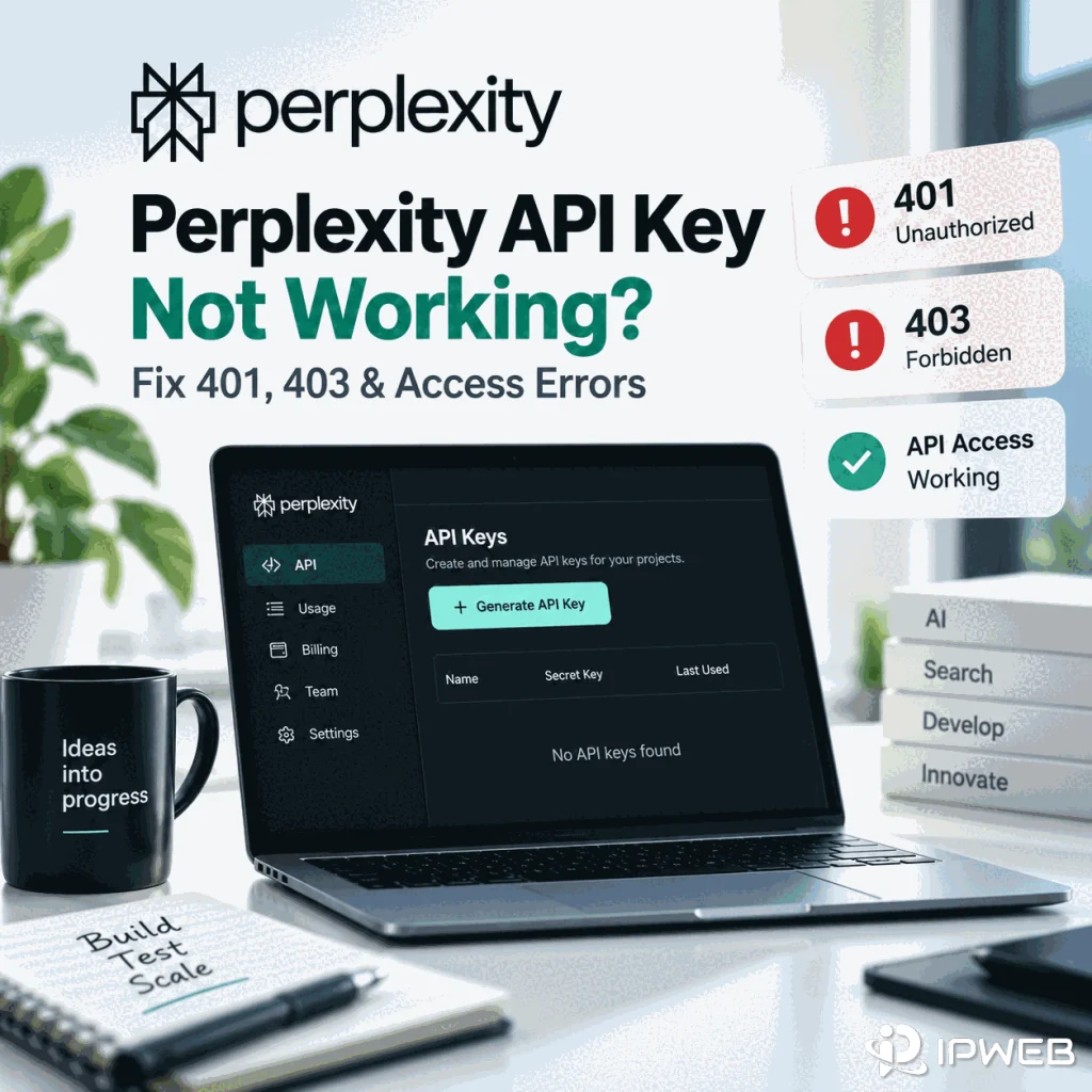 Perplexity API Key Not Working? Diagnose 401, 403, and Access Errors