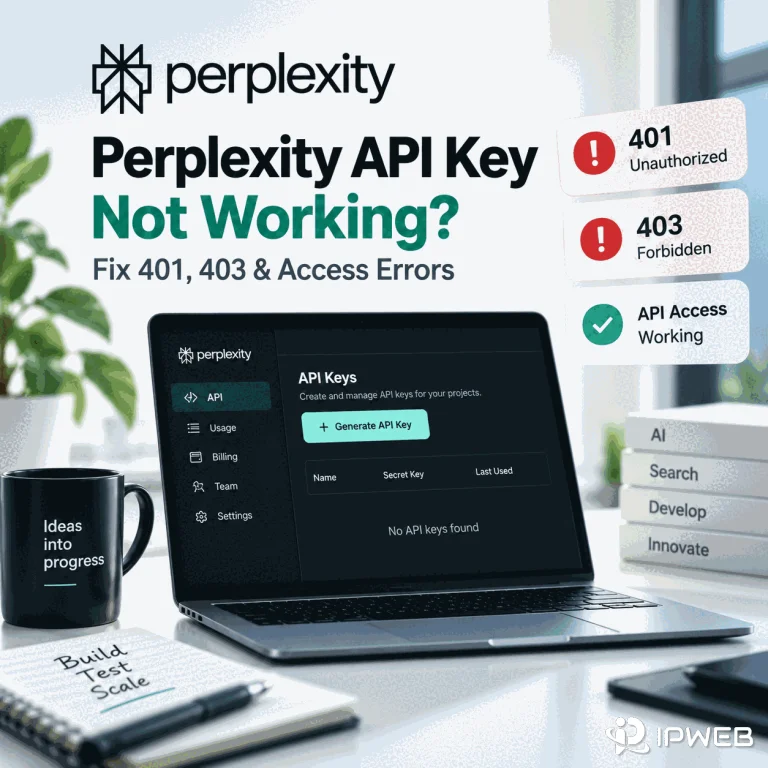 Perplexity API Key Not Working? Diagnose 401, 403, and Access Errors