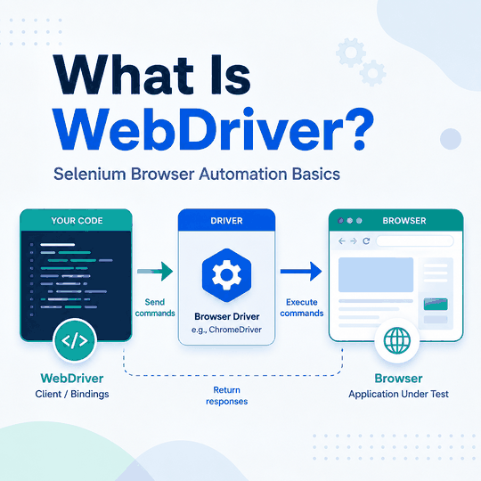 What Is WebDriver Selenium browser automation basics